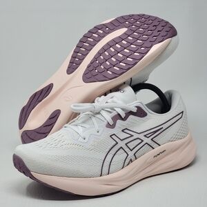 ASICS GEL-Pulse 15 White/Dusty Mauve 1012B593 Womens Running Shoes Size 11.5 New